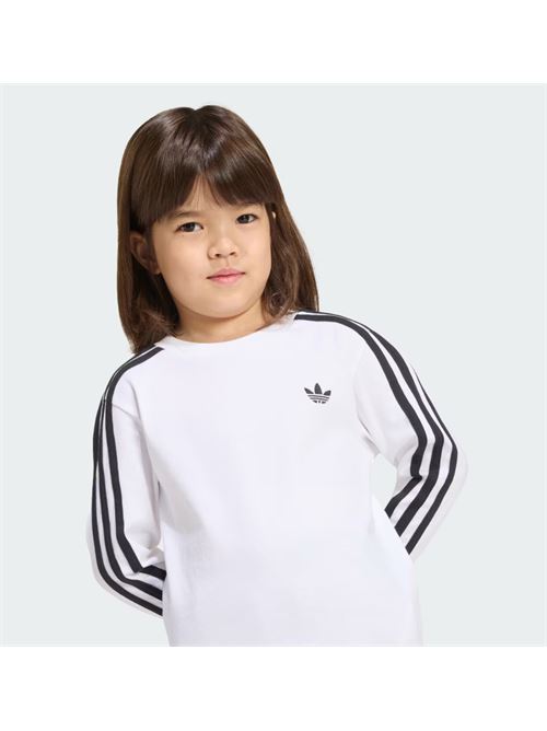 3 stripe ls ADIDAS ORIGINAL | HZ6602WHITE